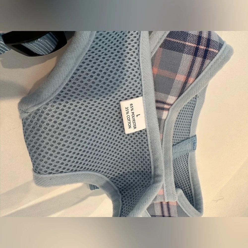 Puptech Plaid Dog Harness - L